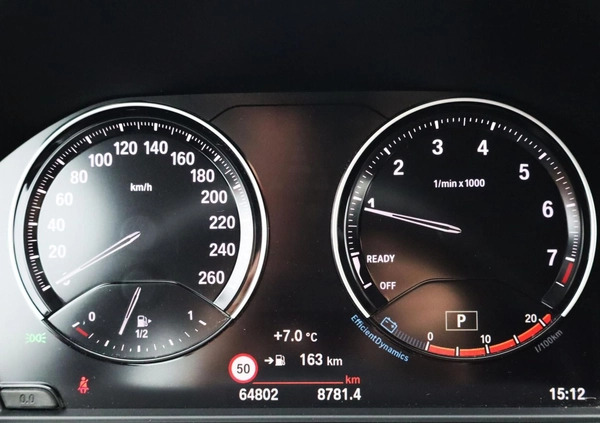 BMW X1 cena 119900 przebieg: 64900, rok produkcji 2020 z Łęknica małe 254